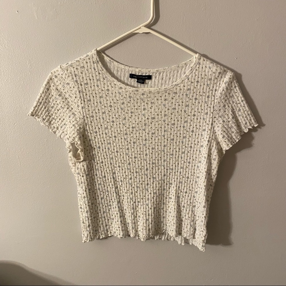 White baby tee